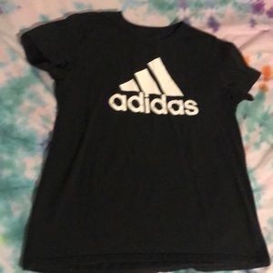 Black adidas t-shit